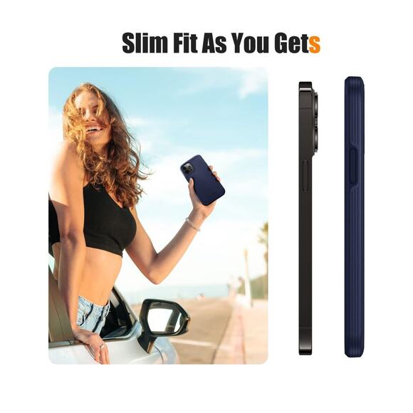 KOVASIA iPhone 13 Pro Max Case - Shockproof, Drop-Proof, Slim Design - Blue - Picture 2 of 16